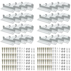 32 Units Solar Panel Mounting Z Brackets Lightweight Aluminum Corrosion,Solar Pa