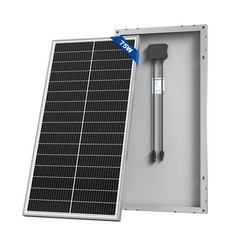 ACOPOWER 75W 12V Solar Panel, N-Type 25.4% High Efficiency Monocrystalline