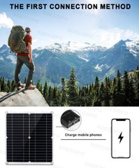 6000W 110V 100A Solar Panel Kit Complete Solar Power Generator Home Grid System