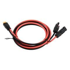 Solar Charging Cable Solar Plug to XT60 Adapter Connector 12AWG Solar Panel Kit