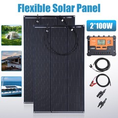 4000W Complete Solar Power Generator Solar Panel Kit Home 110V Off Grid System
