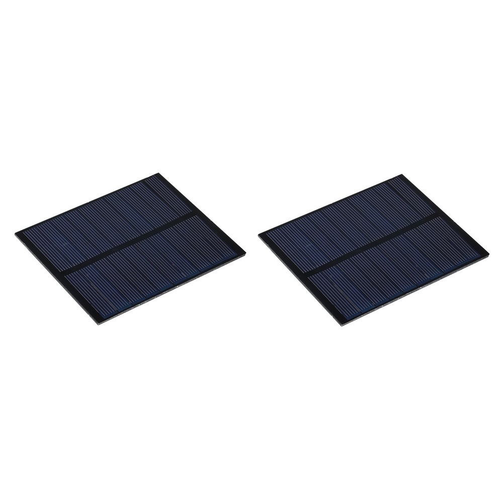 Mini Solar Cell Panel 5V 230mA 1.15W 100.8mm x 82.5mm 2pcs