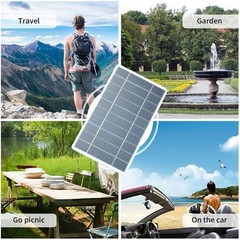 Multifunctional 5W 5V Portable Solar Panel with USB Output Devices for Car