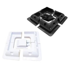Solar Panel Mounting Bracket Kit ABS Material for Use on Vehicles and Garages