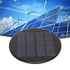 1 Mini Round Solar Cell Panel High Efficiency For Eco-friendly Use