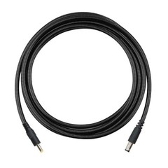 Chewproof Power Cable 39 Inch 5.5×2.1 to 4.0×1.7 Male DC Plug for Trail Cameras