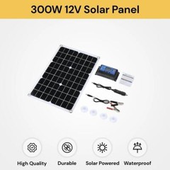 Flexible 300W Solar Panel kits Sun Power System For 12V Battery Charger US