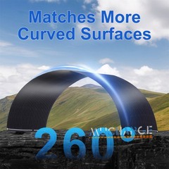 200/400W Flexible Solar Panel Mono Portable Power Camping Home RV Battery Charge