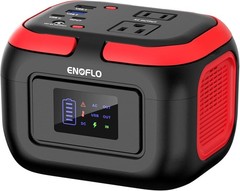 Versatile 2.2 lbs Power Station – 120W Peak Output with Built-in LED Light