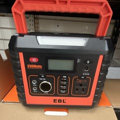 EBL MP300 Black Portable Power Station Pure 330W 288W Open Box – Ships FREE