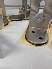 Solar Rail kit to mount 5 panels w/ clamps & L brackets and with 7.3 ft rails