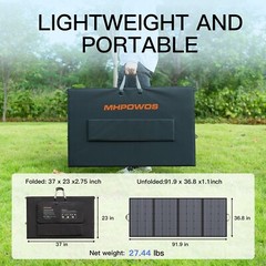Portable Foldable Solar Panel Kit 110W 220W 400W 440W for Ecoflow Power Stations