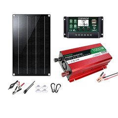 Grennova 1000W Off-Grid Solar System 60W Panel 60A MPPT Dual Voltage Inverter