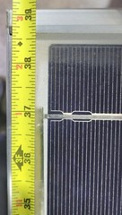 SHARP SOLAR MODULE PANEL ND-216UC1 216 WATTS 600V ( 39.1″ X 64.6″ X 1.8″ )