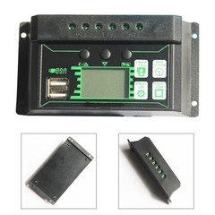 Sustainable Energy Solution 10A Solar Charge Controller with Timer Settings