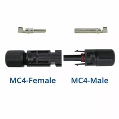 10 Pairs NEW Male + Female Fits MC4 Connector Wire – Solar Panel 30A Waterproof