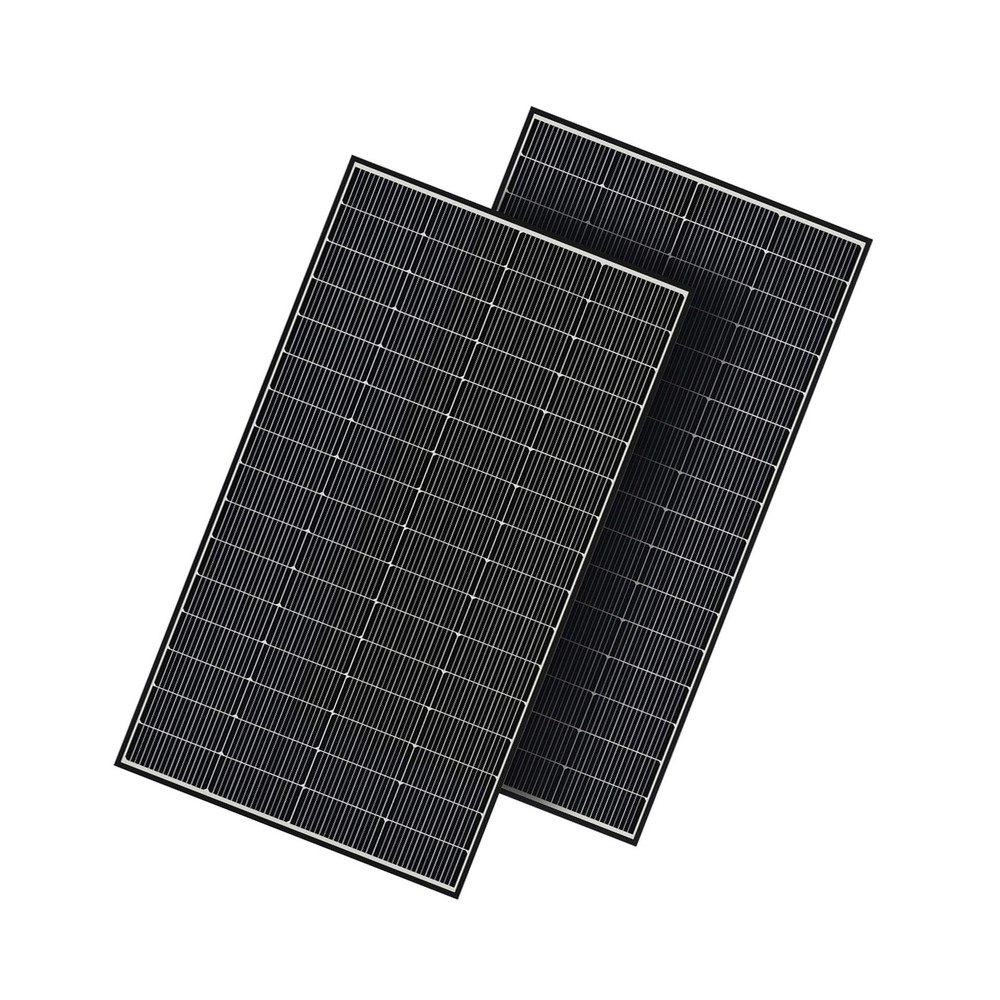 300 Watt Solar Panels, N-Type 16BB 2PCS 300W Bifacial Solar Panel, 25% High E…