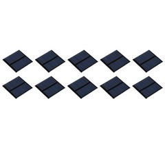 Mini Solar Cell Panel 3V 125mA 0.375W 52mm x 52mm 10pcs