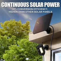 Solar Panel for Ring Camera, 2 Pack 5W Solar Ring Solar Charger Compatible wi…