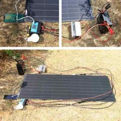 200W 800W Flexible Monocrystalline Solar Panel RV Home Roof Boat Car Off Grid