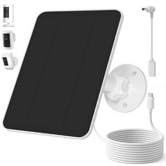 Solar Panel for Ring Camera, Compatible with Spotlight Cam/Pro/Plus Battery,