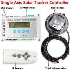 Single/Dual Axis Solar Track LCD Electronic Controller W/ Relay Extension Module