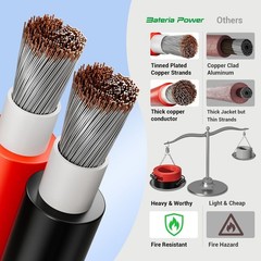 30FT 10AWG Solar Panel Extension Cable 6mm² Solar Extension Cable Wire