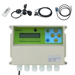 Single Axis Solar Tracker Controller LCD Automatic Solar Tracking Remote Control