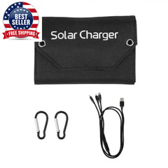 Portable 100W Foldable Solar Panel 5V USB Portable Folding Bag for Cell Phone Ou