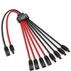 Solar Connectors For 4 Solar Panels Tool Free Solar Panels Connectors Waterproof