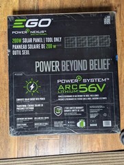 EGO Power+ SP2000 200W Solar Panel for PST3040, PST3041 and PST3042 3000W Nexus