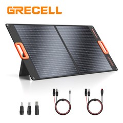 GRECELL Portable 100W 200W Solar Panel Kits Foldable Charger for Solar Battery