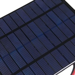 3W 12V Black Solar Panel Polysilicon for Car RV Marine Camping Battery Charger