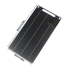 Dense Solar Device with USB Output 10W for Electronic Devices Outdoor Tasks