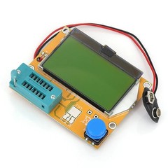 LCRT4 Meter for Testing Diodes Transistors with Protective Shell and Battery
