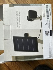 Wasserstein Solar Panel for Blink Outdoor & Blink XT2 Camera (2-Pack, black)