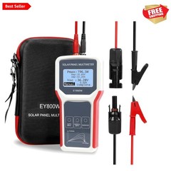 Professional Solar Panel Tester with Auto/Manual MPPT – Large LCD, 800W Max