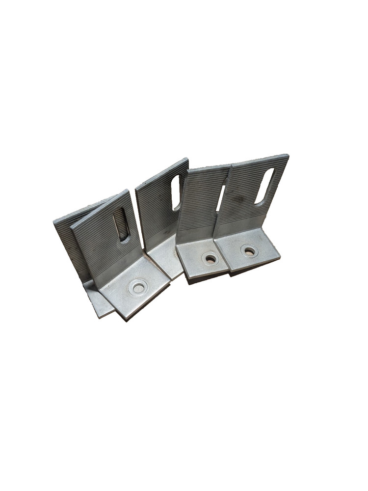 10Pcs L Foot Stainless Steel Solar Panel Mounting Bracket