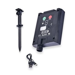 UT 1200mA Monochrome Solar Light with Dedicated Charging Panel for use with 1…