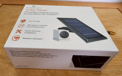 WASSERSTEIN Solar Panel Charinng solution for Wyze Cam Outdoor, White