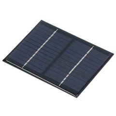 1.5W Solar Panel Waterproof Charging Device For DIY Projects Easy To Use