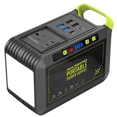 Portable Power Station 88Wh Camping Lithium Battery Solar Generator Fast Green