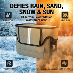 Durable Waterproof Case for EF ECOFLOW DELTA 2 MAX – Heavy-Duty Marine Canvas