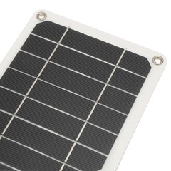 5V 6W USB Solar Panel Charger IP67 Outdoor Waterproof Mini Monocrystalline