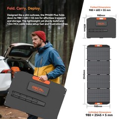 Blackview OSCAL PowerMax 3000W Portable Power Station 3600Wh + 400W Solar Panel
