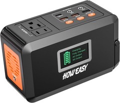 Compact 120W Solar Generator – 88Wh Portable Battery For Camping Needs