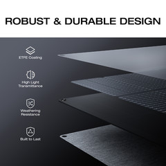 ECOFLOW 160W 25% Portable Solar Panel Foldable Solar Charger for Power Station