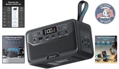 Lightweight 2026 Portable Power Station – Ideal for Travel, Home Backup & More