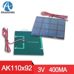 2V 150MA 3V 400MA Monocrystalline Solar Panel Module For DIY Motor Toy Lawn Lamp