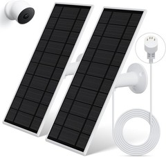 Solar Panel for Google Nest Camera, 2Pack Upgraded Solar Power Charger for Go…